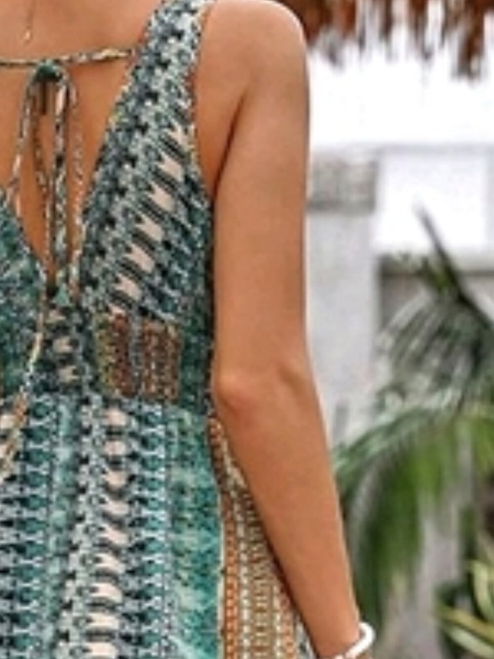 Green Orag Dresss